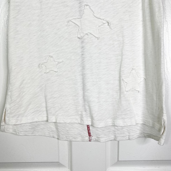 NWT Hello Nite! Revolve Burnout Star Lounge Sleep Tank White Sz S - Picture 4 of 7